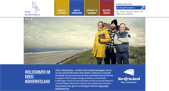 Desktop Screenshot of nordfriesland.de